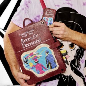 Beetlejuice Handbook For The Recently Deceased Pin Trader Backpack