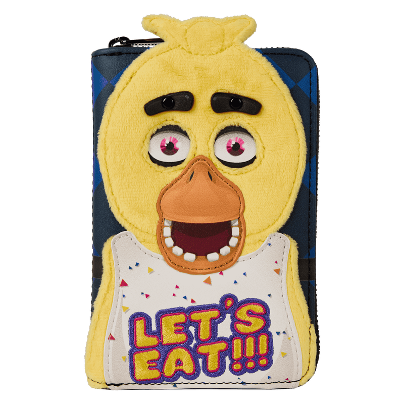Five Nights at Freddy's Chica Plush Cosplay Zip Around Wallet