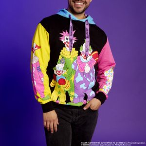 Killer Klowns from Outer Space Color Block Unisex Hoodie