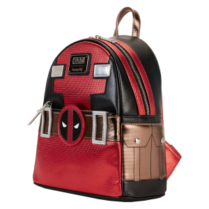 Marvel Metallic Deadpool Cosplay Mini Backpack