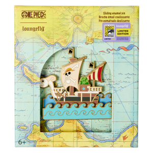 SDCC Limited Edition One Piece Going Merry 3" Collector Box Pin