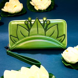 The Princess And The Frog Tiana Exclusive Shiny Series Iridescent Cosplay Wristlet Wallet