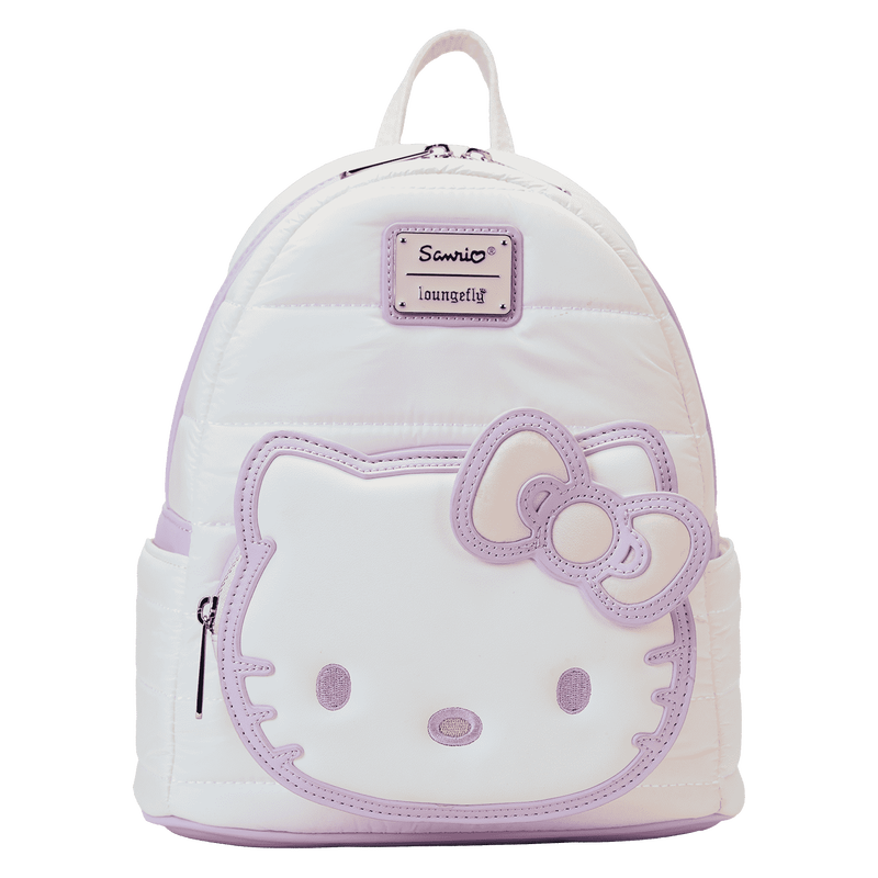 Sanrio Exclusive Hello Kitty Quilted Texture Mini Backpack