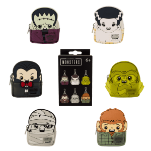 Universal Monsters Cosplay Mystery Mini Backpack Keychain Charm