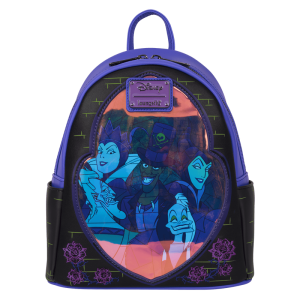 Disney Villains Exclusive Stained Glass Glow Mini Backpack