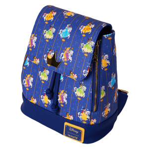 Disney Princess Carousel All-Over Print Drawstring Mini Backpack