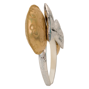 Minnie Mouse Exclusive Metallic Gold & Silver Quilted Ear Headband