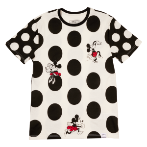 Minnie Mouse Rocks the Dots Classic All-Over Print Unisex Tee&nbsp;