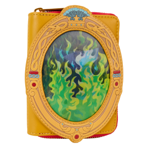 D23 Limited Edition Snow White Evil Queen Magic Mirror Lenticular Zip Around Wallet