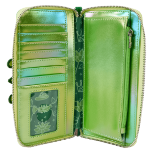 The Princess And The Frog Tiana Exclusive Shiny Series Iridescent Cosplay Wristlet Wallet