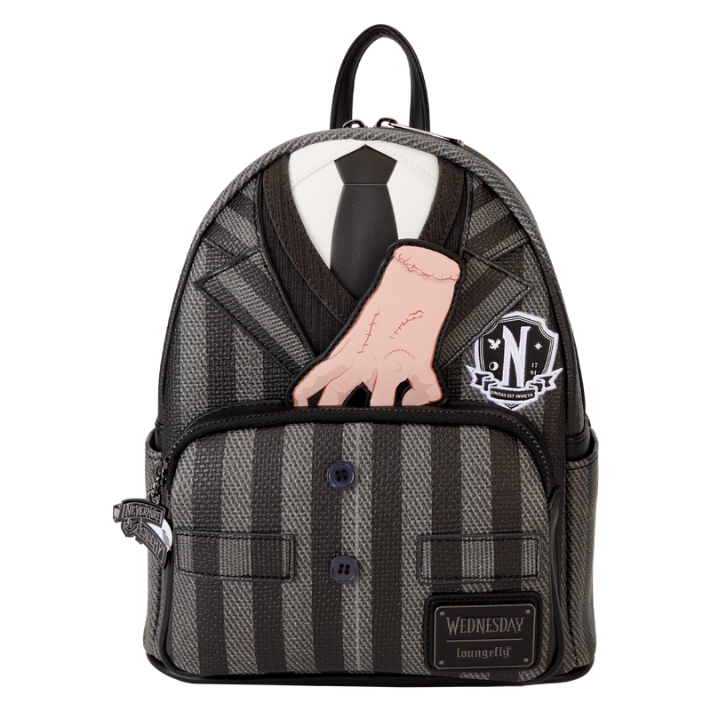 Limited Edition Wednesday Nevermore Academy Uniform Cosplay Mini Backpack
